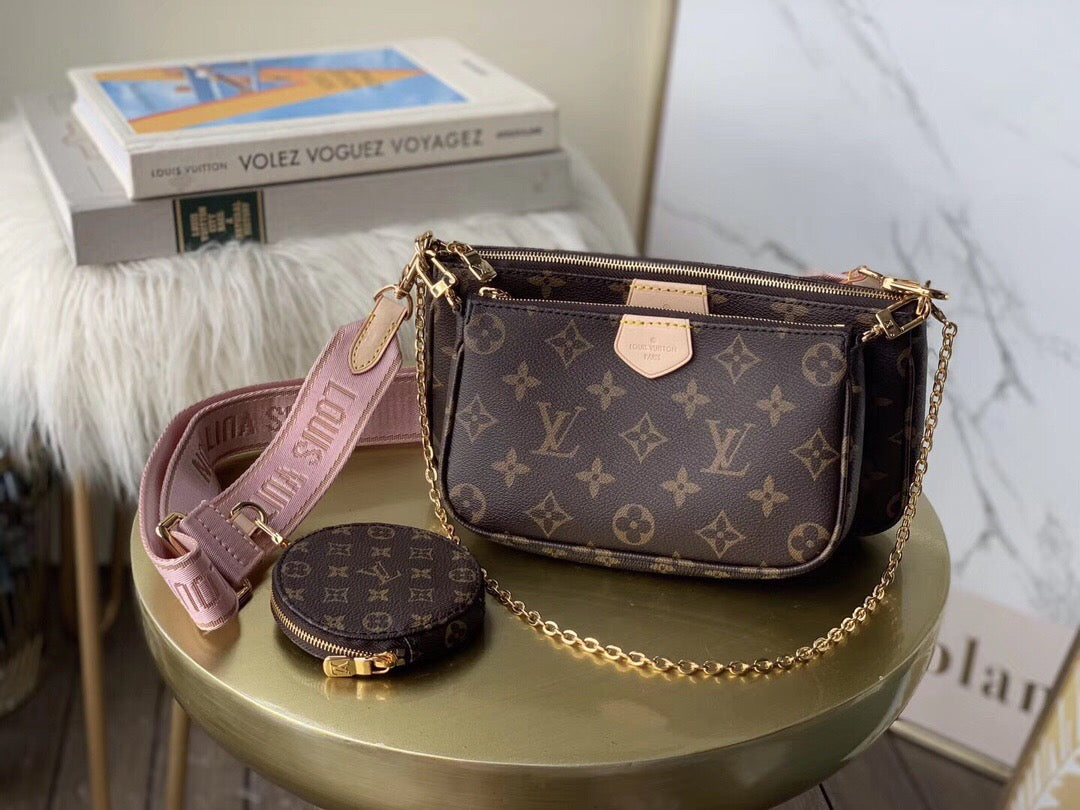 Top Quality Multi Pochette Accessoires For Women Canvas Monogram Crossbody Bag M44840 5136