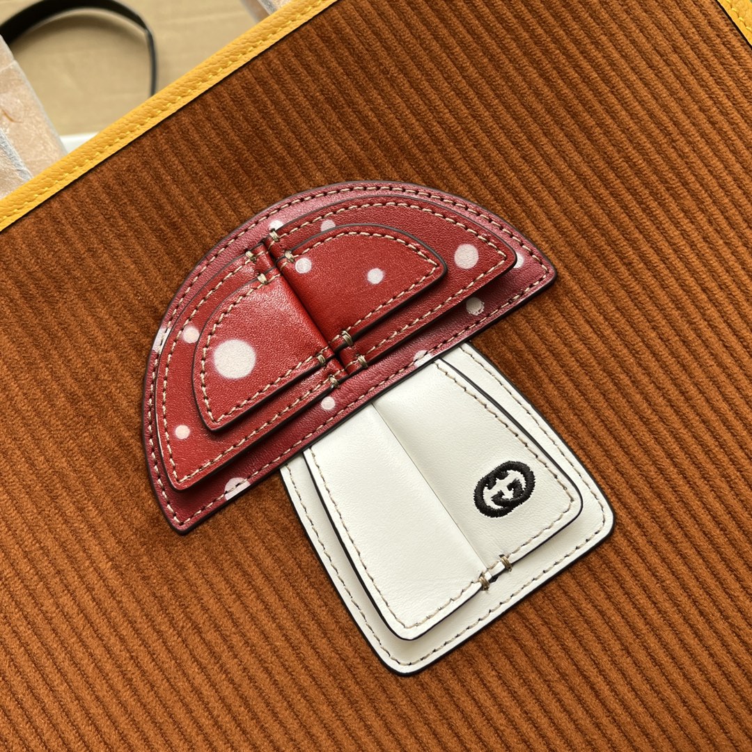 gg Children’s Mushroom , ’s Brown Tote Bag