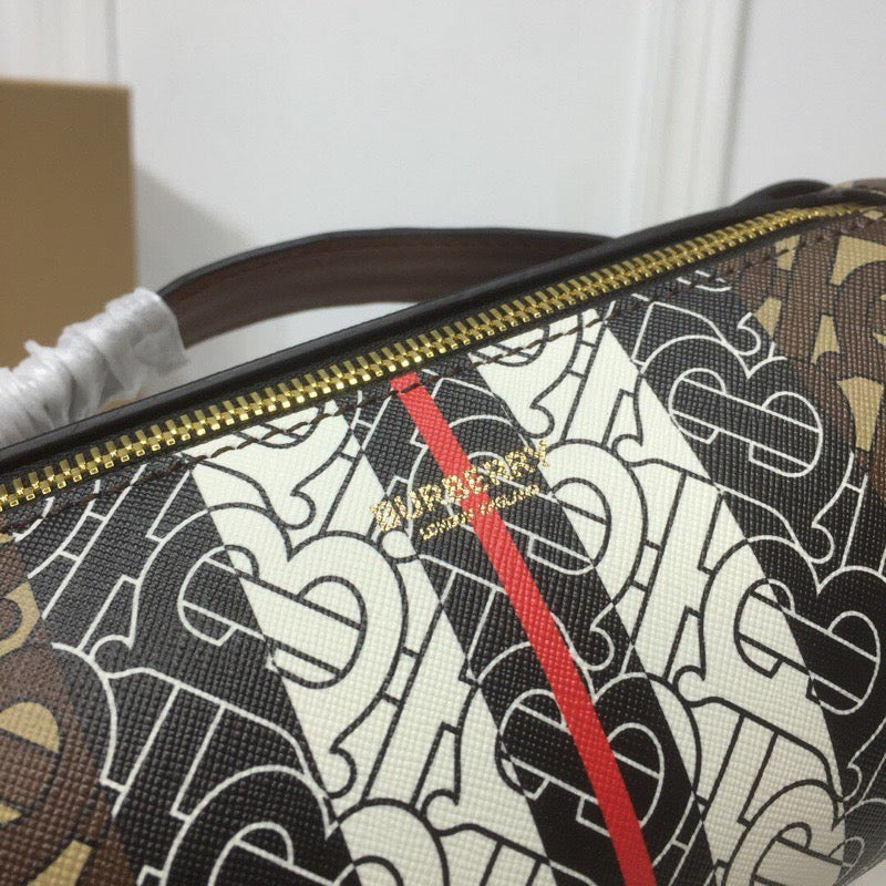 Top Quality The Stripe Barrel Bag For Canvas Monogram Travel Bag 83In21Cm 8572
