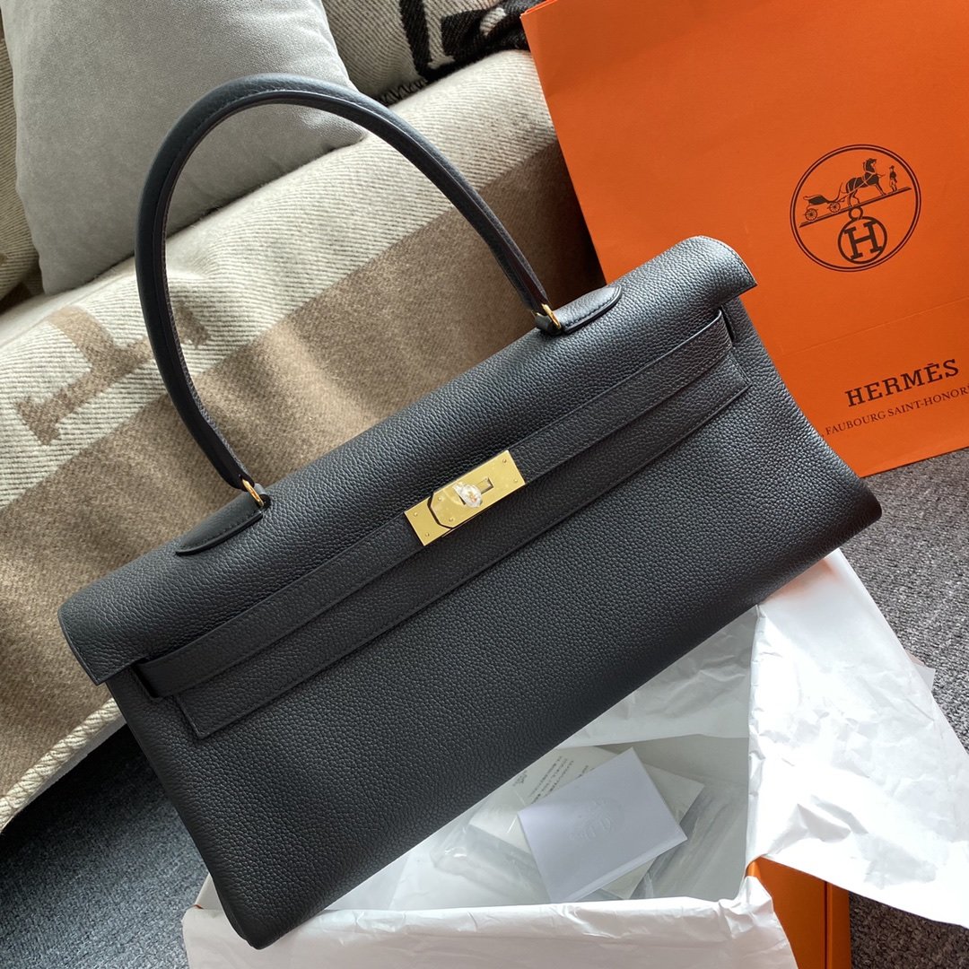 Top Quality Kelly Wallet To Go Woc Black Crossbody Bag