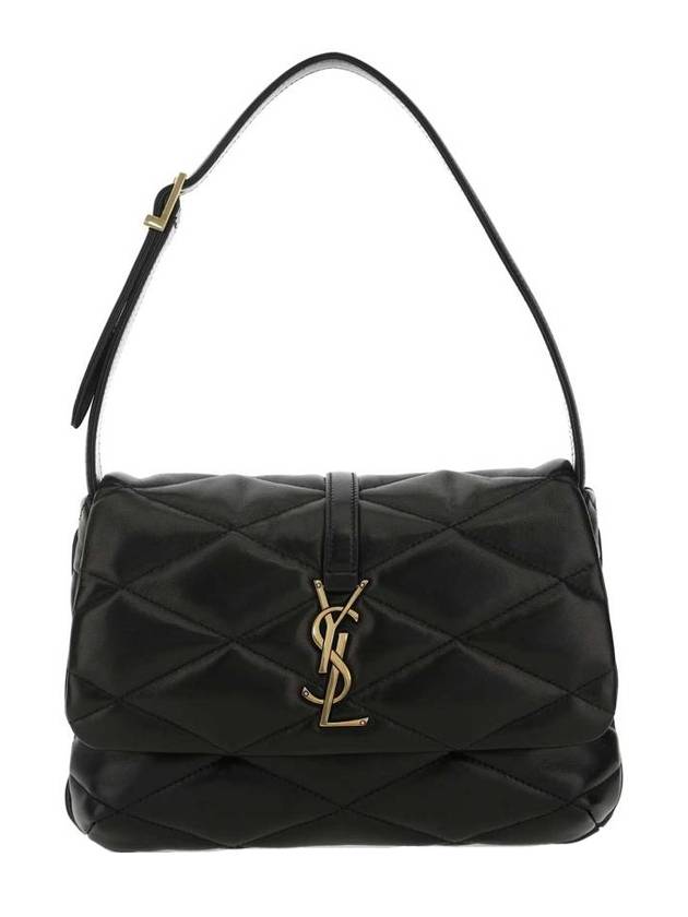 YSL Saint Laurent Luxury Trending Le Hobo Shoulder Bag Lambskin Quilted Black