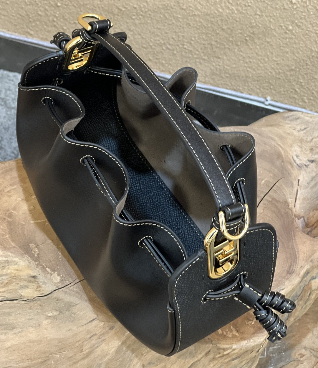 Top QualityTop Quality Pomodorino 17cm Black Mini Bag