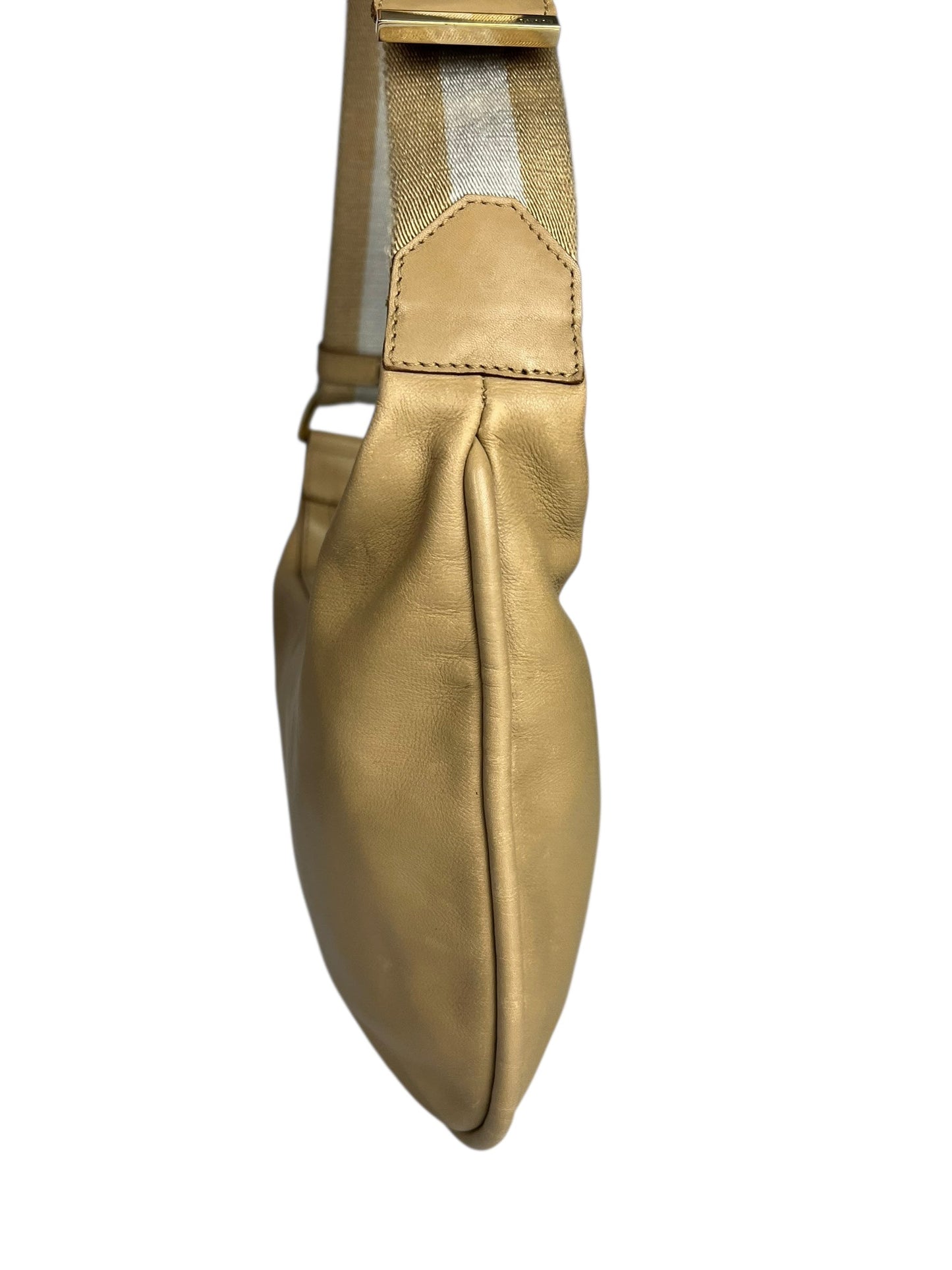 Gucci Beige Leather Hobo Bag