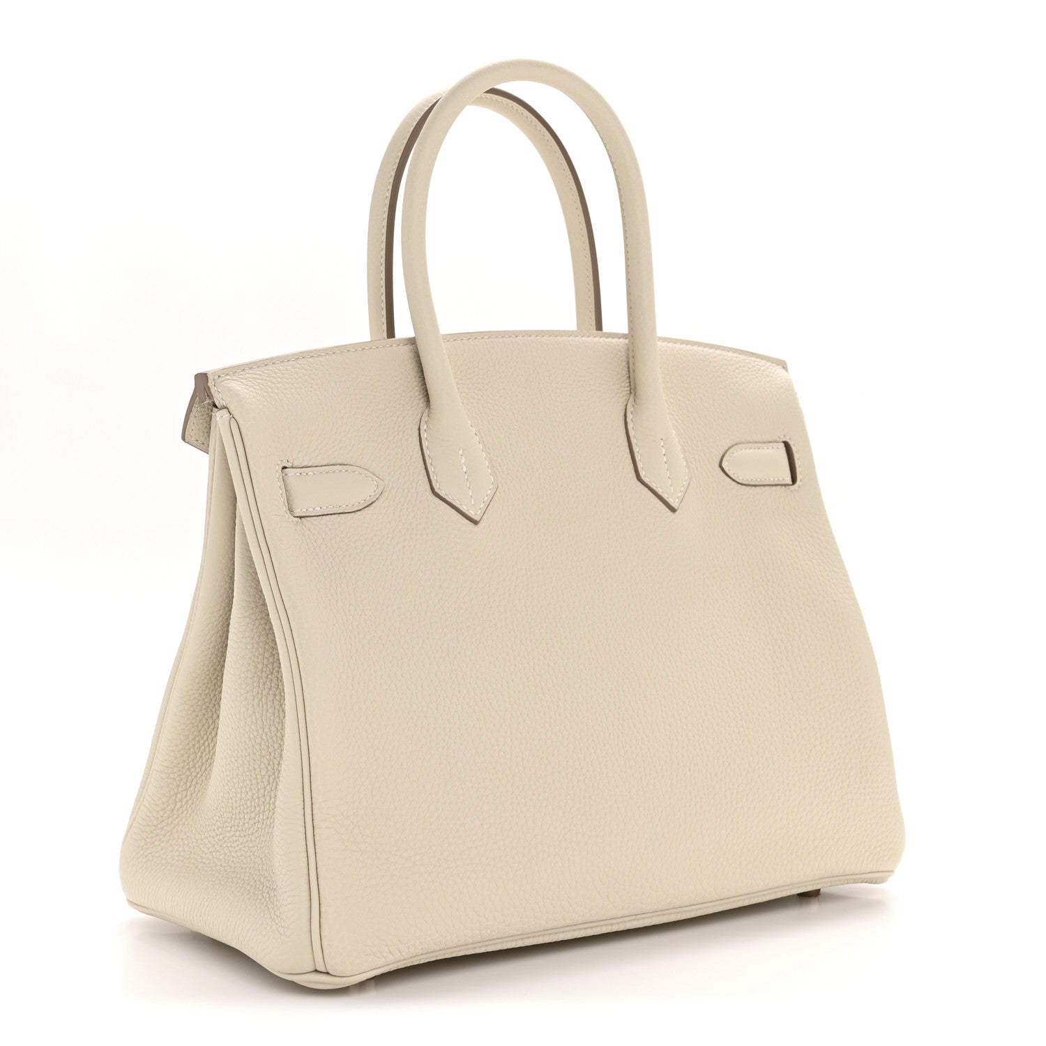 Hermes Togo Birkin Craie Handbag Travel Bag 30 Craie 1770273