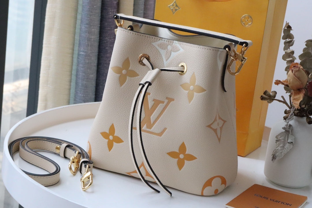 Top Quality Neonoe Bb Bag Empreinte Saffron Monogram Cream Shoulder Bag