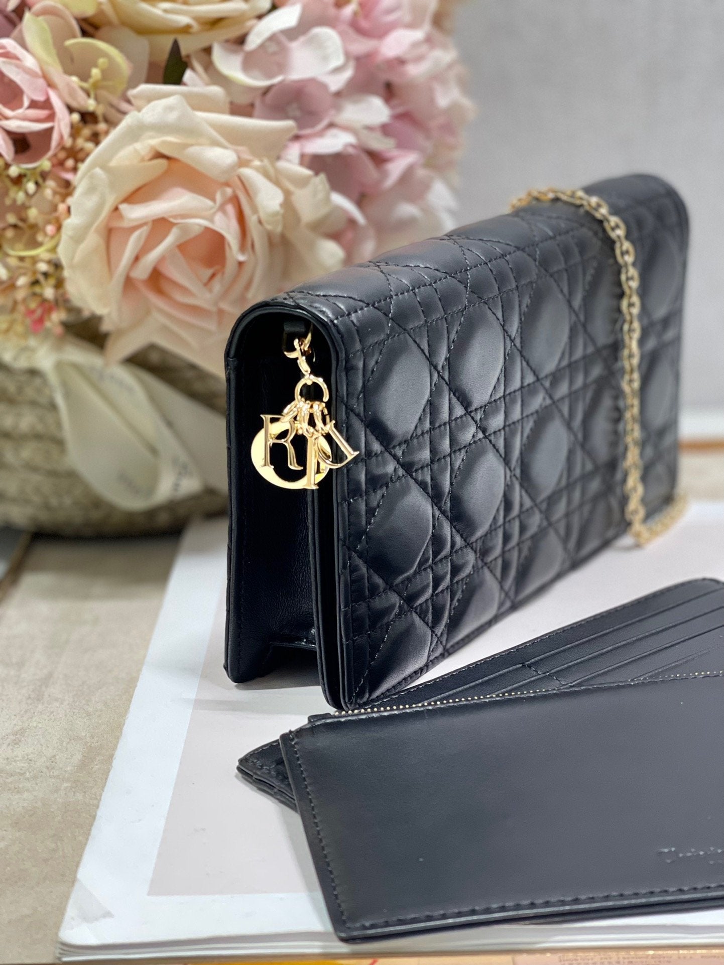Lady Pouch Cd Black Travel Bag