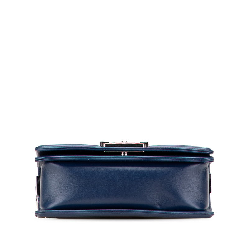 Chanel Boy Chanel V Stitch Lambskin Shoulder Bag