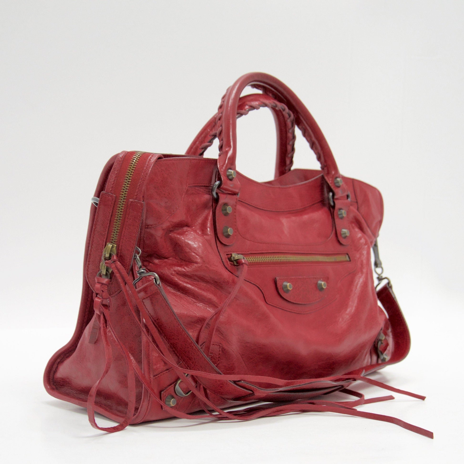 Balenciaga Motocross Classic City Bag Travel Bag