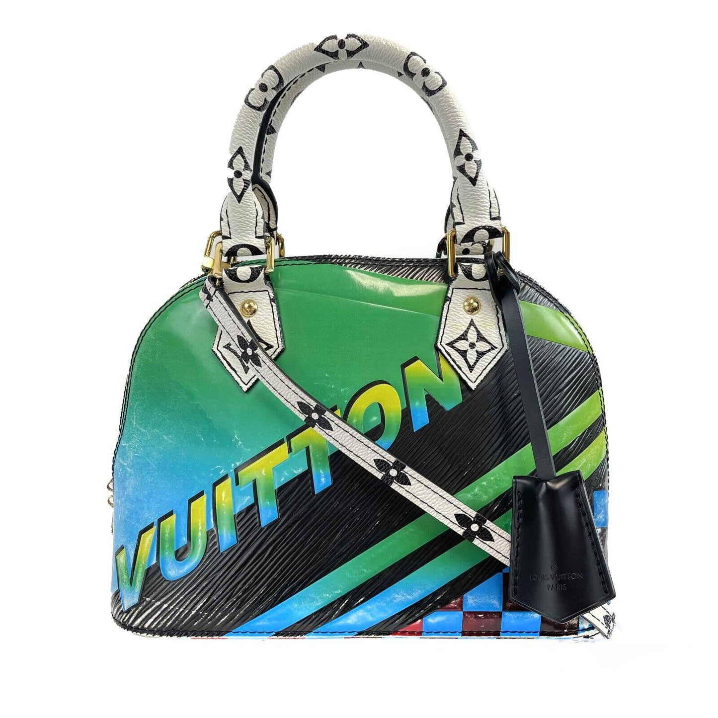 LOUIS VUITTON - Alma Epi Leather BB - Race Limited Edition Top Handle w/ Strap