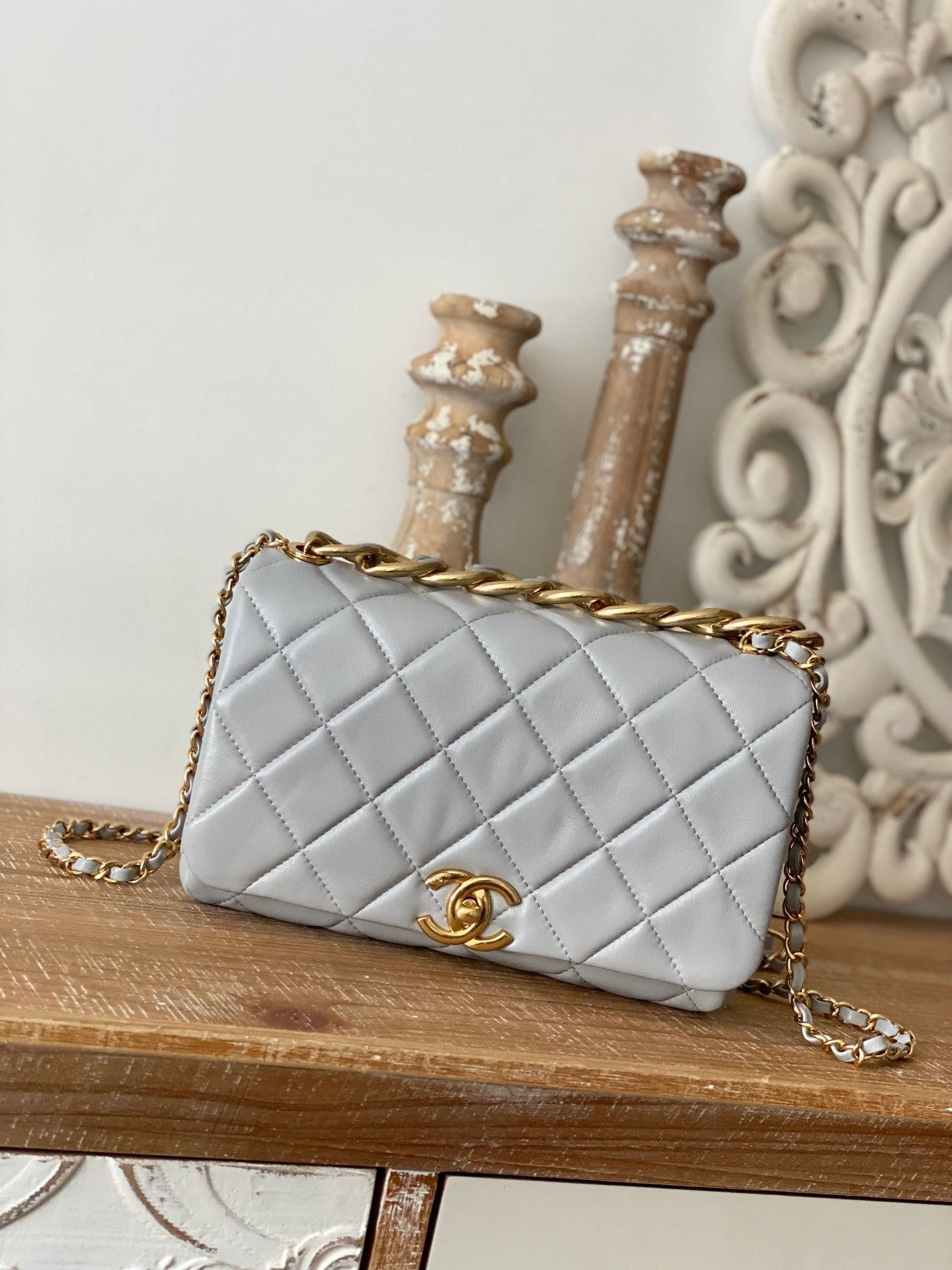 Chllarge Top Qualityap Grey Bag For Women Travel Bag