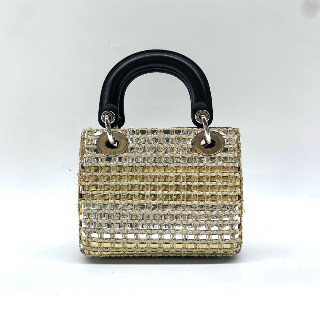 Dior Lady Sequin Shoulder Bag