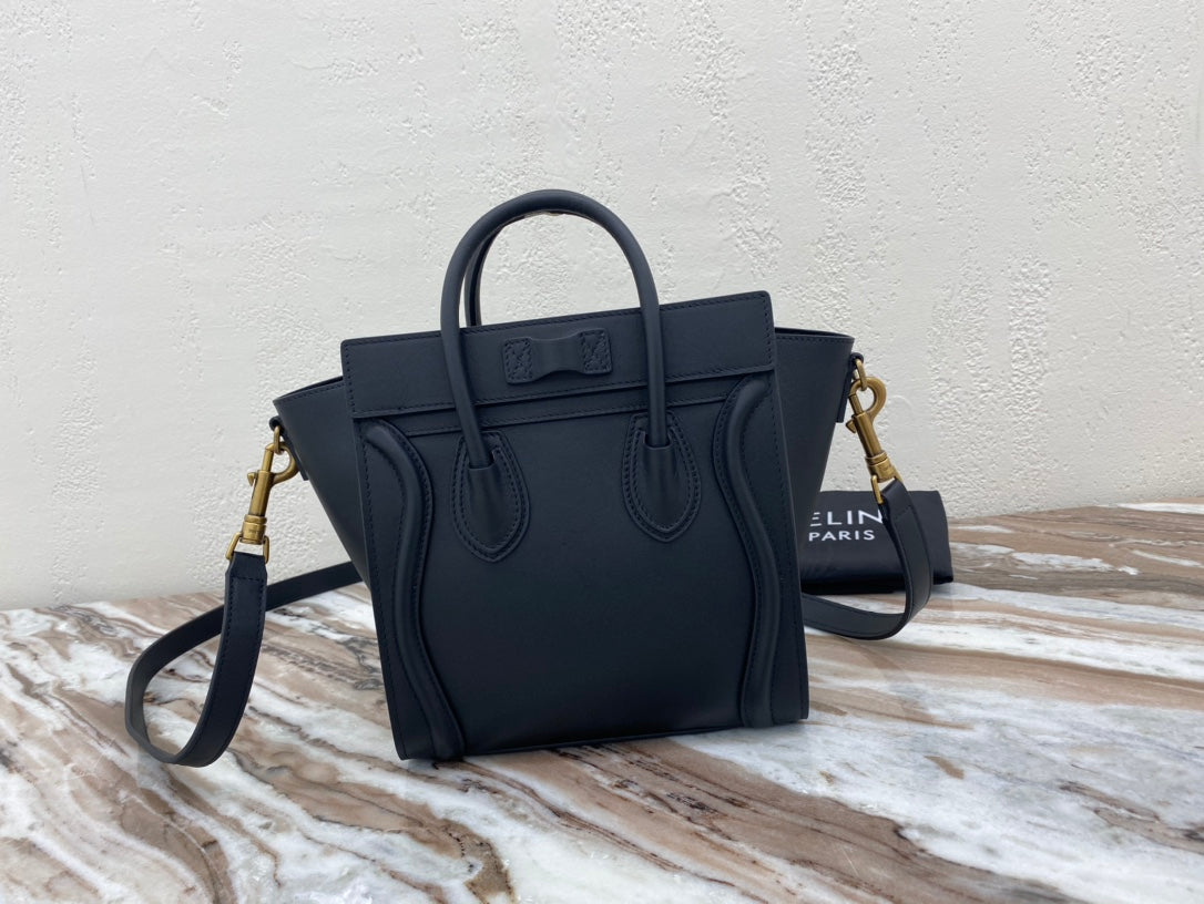 Gucci Top Quality Nano Lu age Bag In Black Travel Bag 189243Hsc38No 5461
