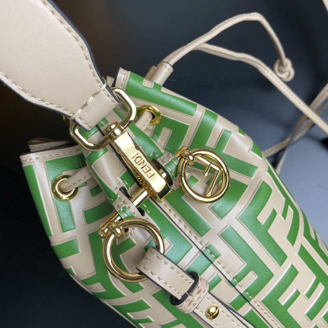 Mon Tresor Green Mini Travel Bag