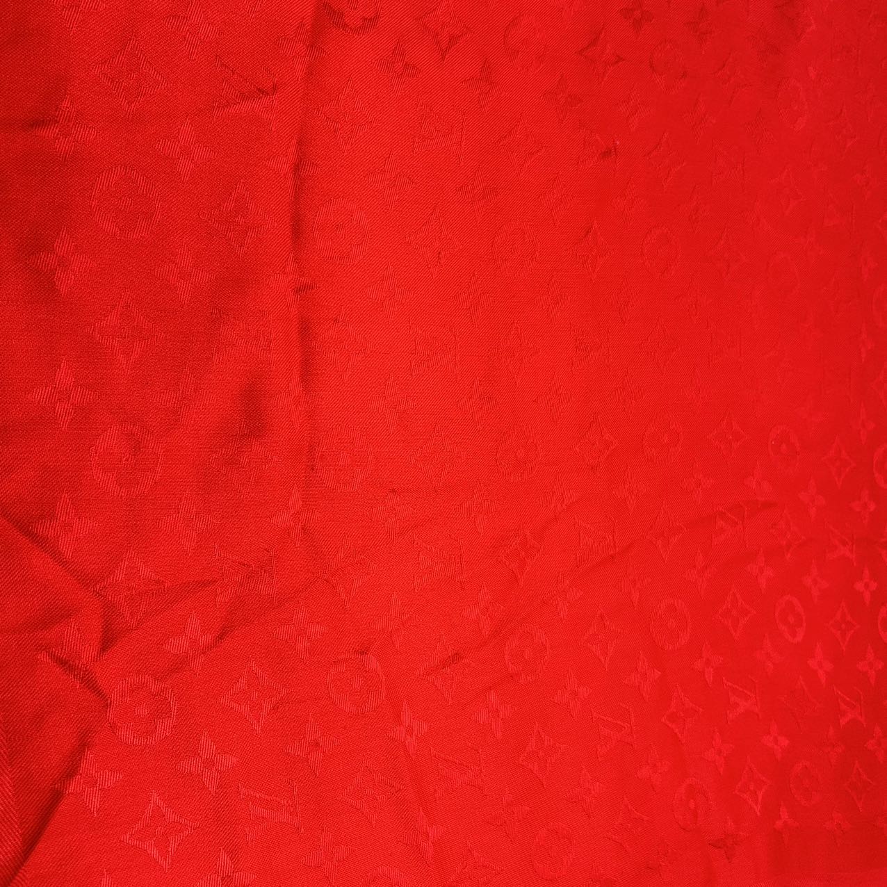Louis Vuitton Monogram Classic Shawl Silk/Wool Scarf