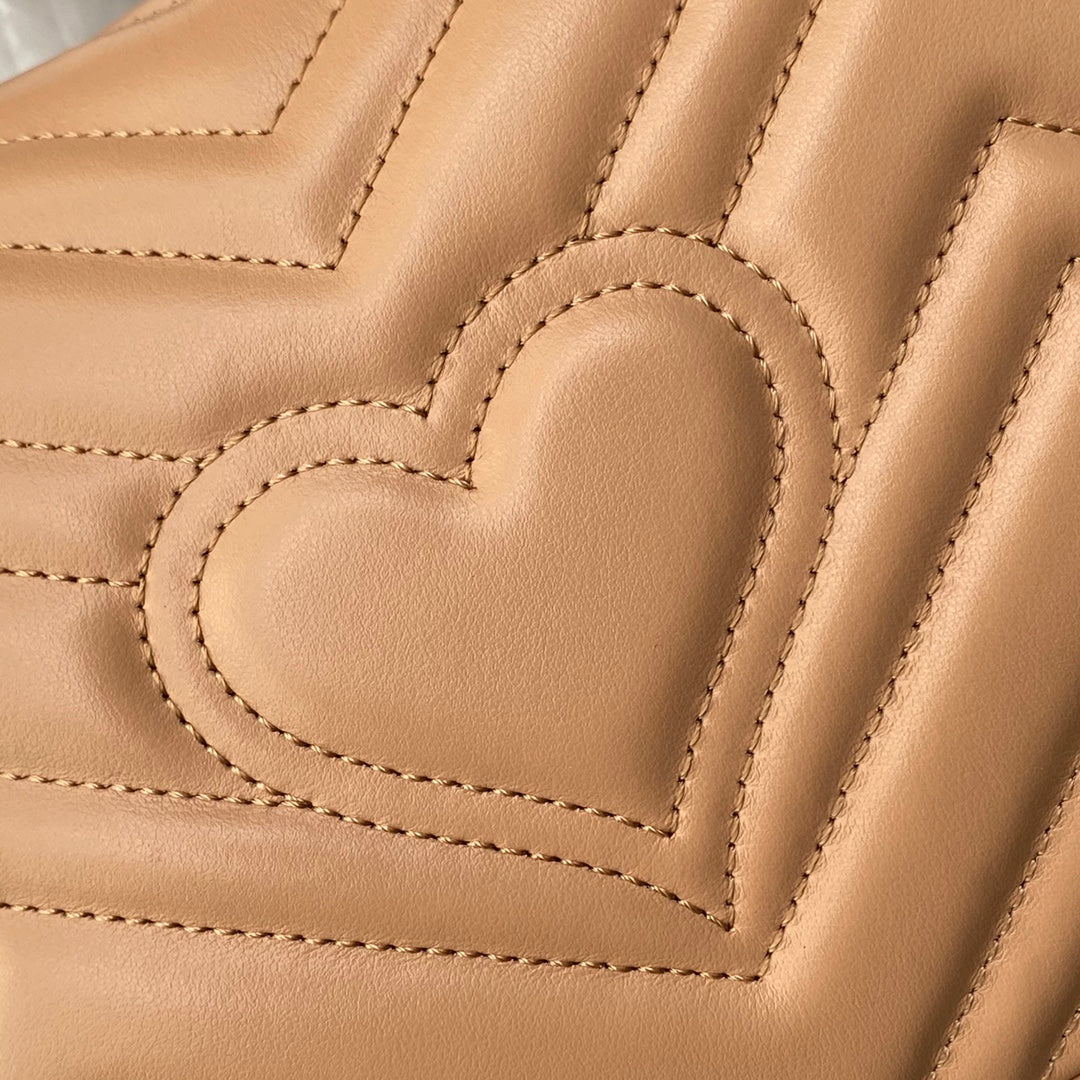 gg Marmont , ’s 8.3in Beige Mini Top Handle Mini Bag