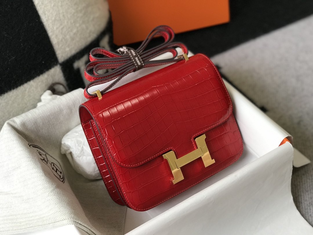 Top Quality Mini Constantop Quality Bag For Red Gold Travel Bag