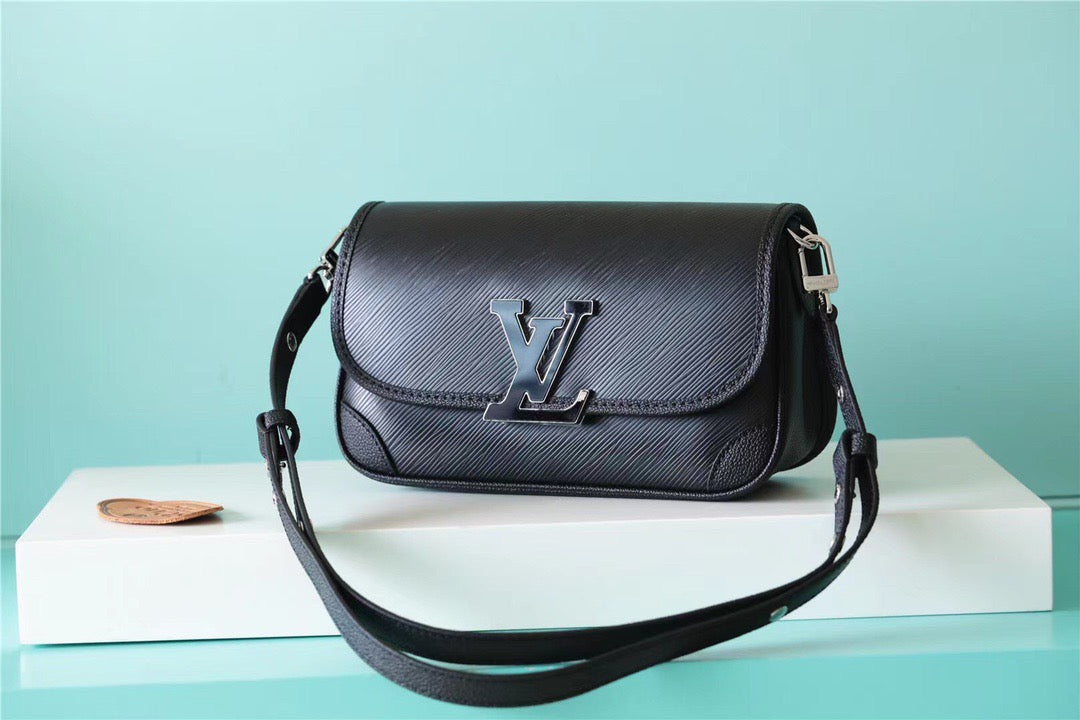 Top Quality Buci Epi For Women Shoulder Black Crossbody Bag