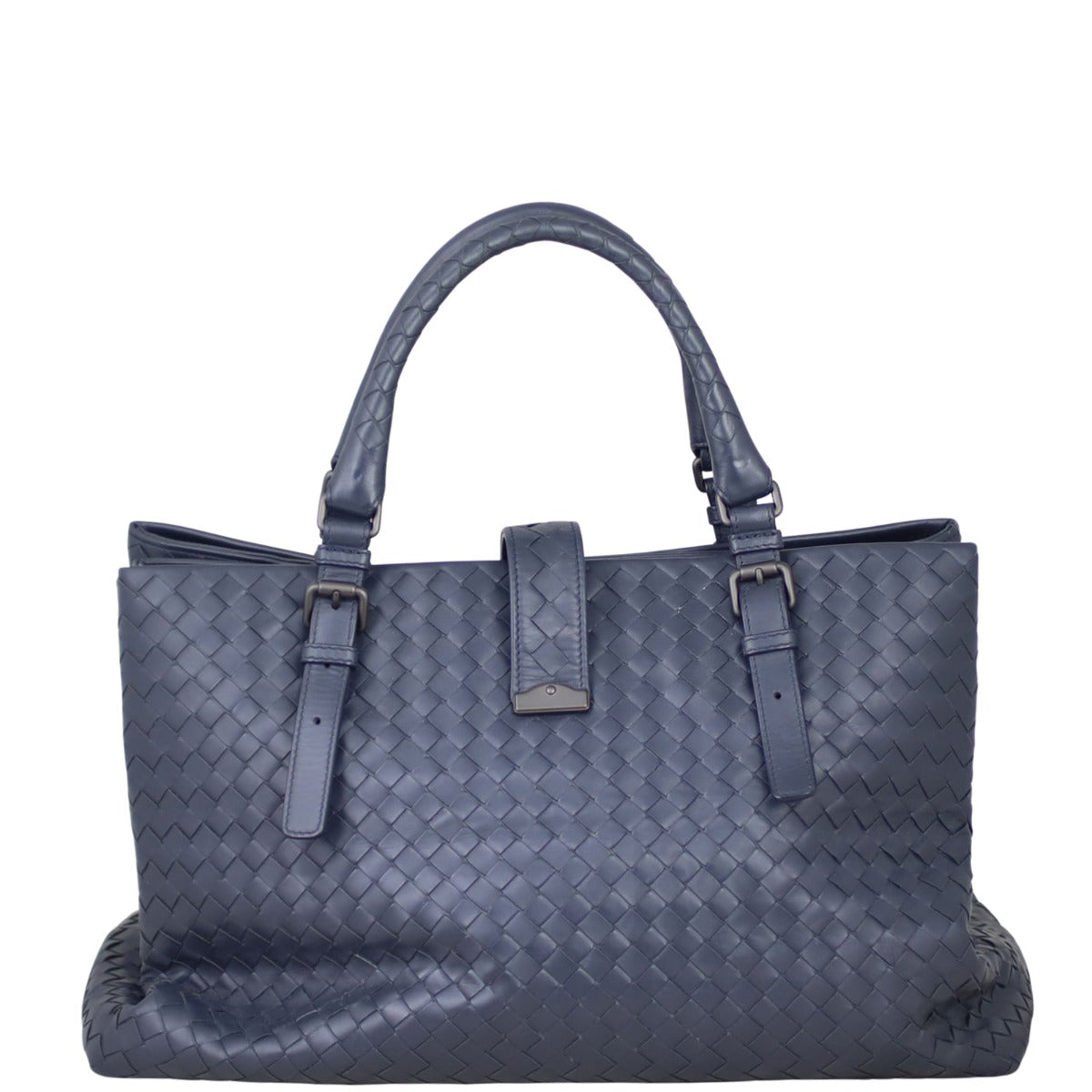 Bottega Veneta Intrecciato Roma Satchel Large Travel Bag