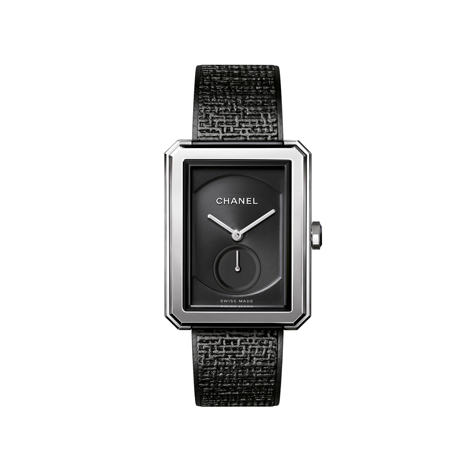Chanel Boy-Friend Tweed Watch Bag