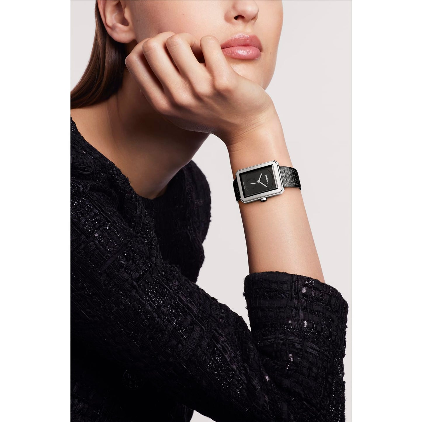 Chanel Boy-Friend Tweed Watch Bag