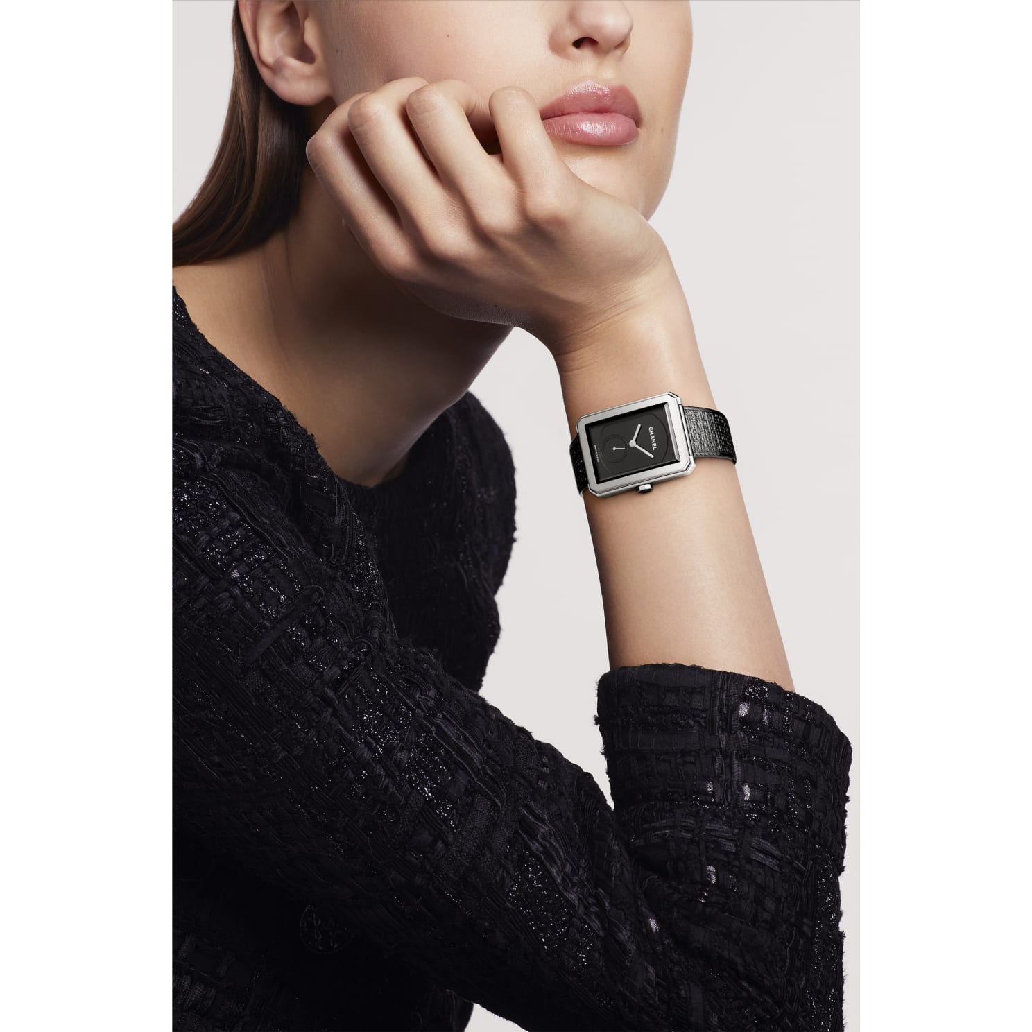 CHANEL Boy-Friend Tweed Watch