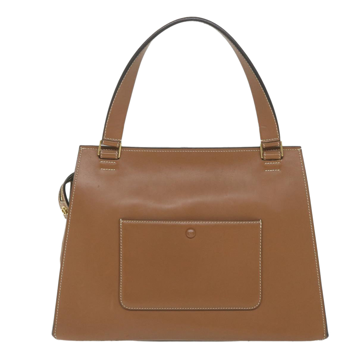 Luxury Edge Hand Bag Leather Brown Travel Bag