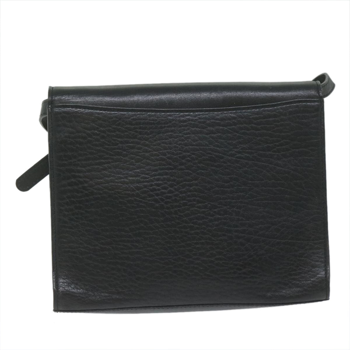 Burberry Luxury ss Shoulder Bag Auth Bs10626 Leather Black