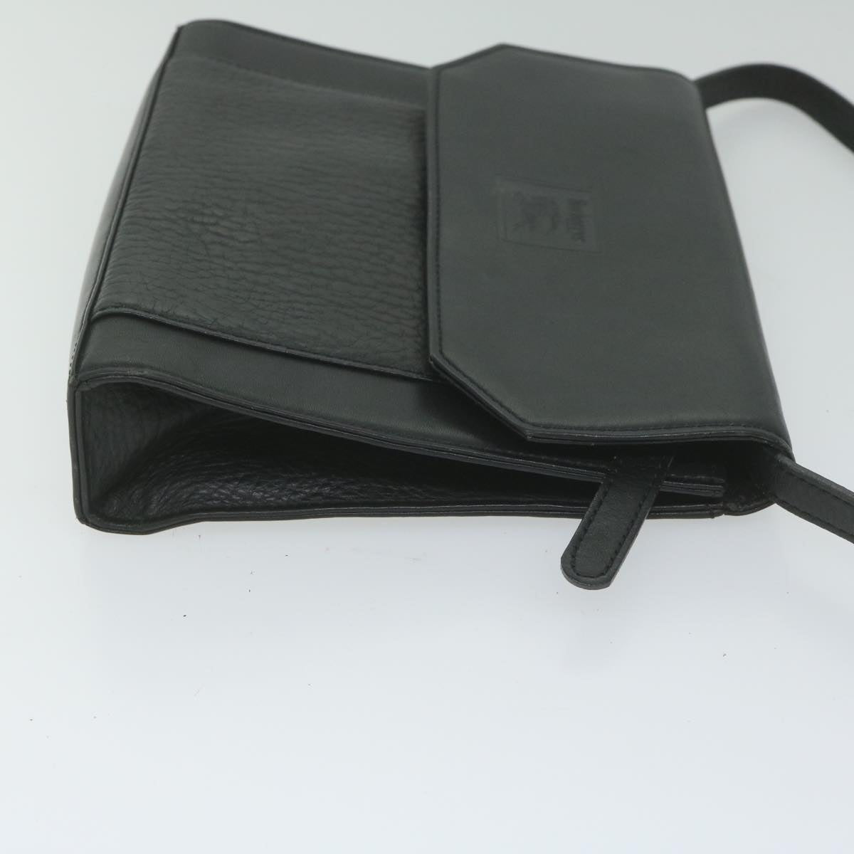 Burberry Luxury ss Shoulder Bag Auth Bs10626 Leather Black