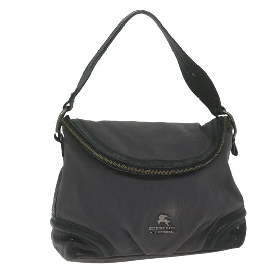 Burberry Luxury Shoulder Bag Auth Bs10635 Canvas Gray