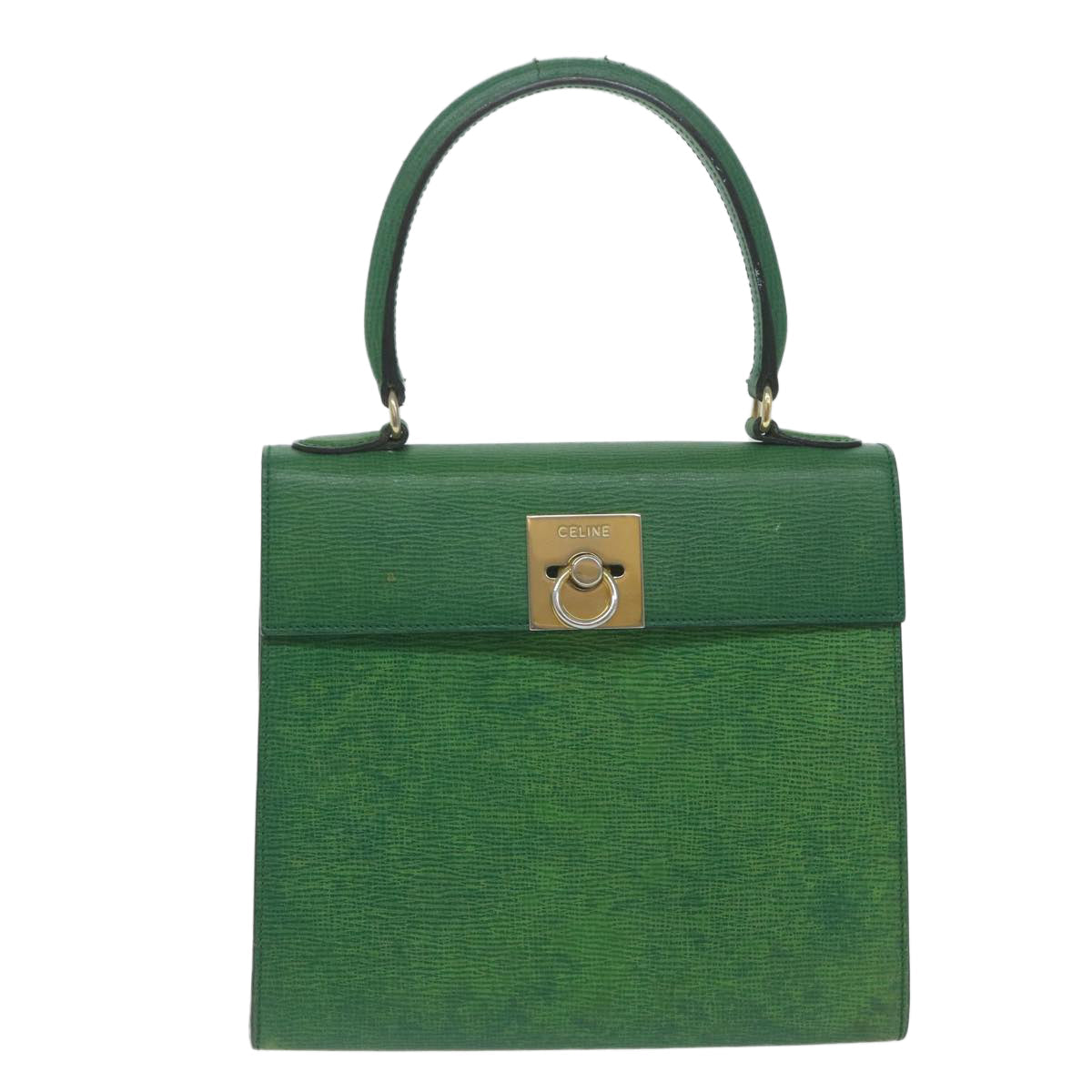Luxury Hand Bag Leather Green Travel Bag