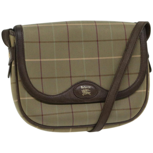 Burberry Luxury ss Nova Check Shoulder Bag Auth Bs12210 Canvas Beige