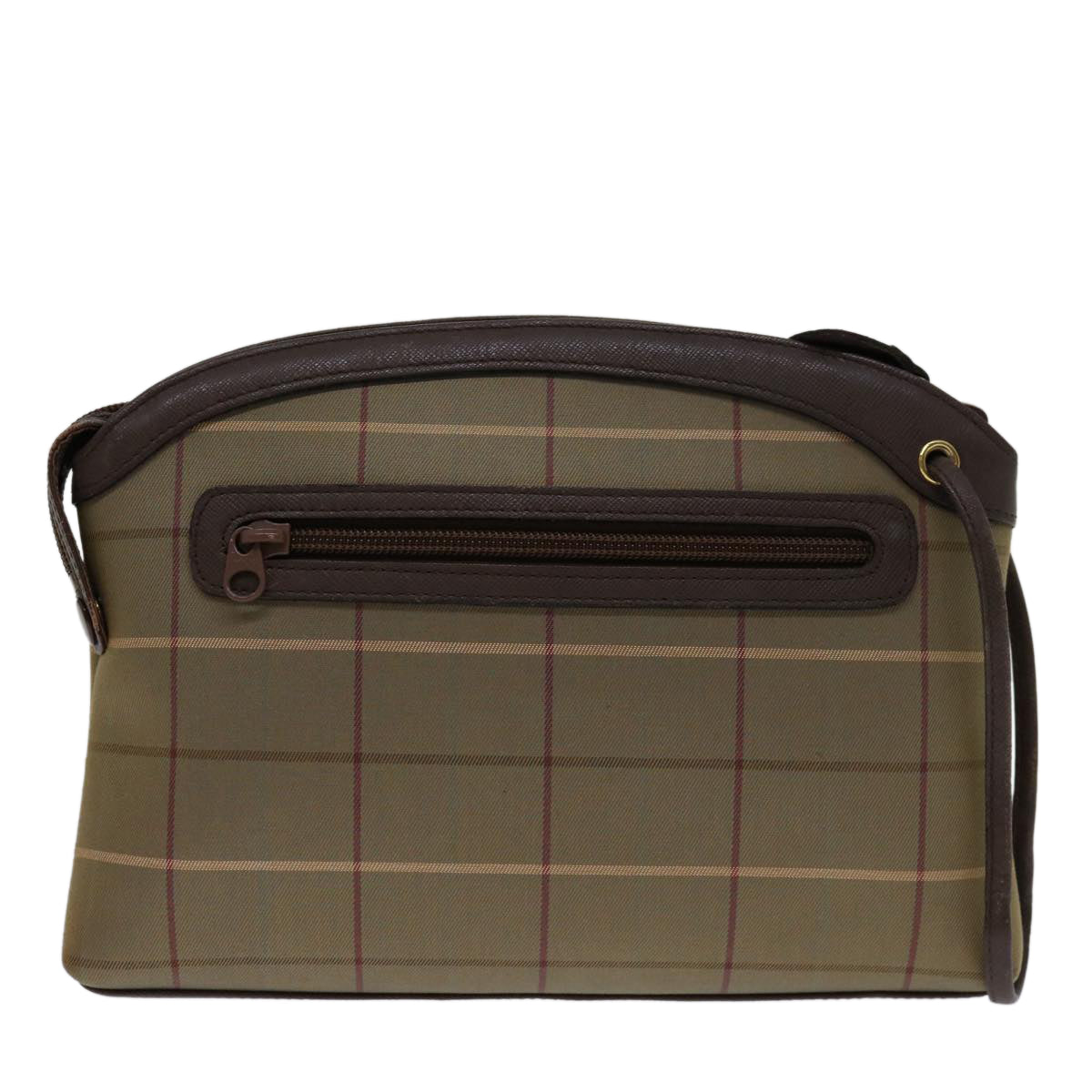 Burberry Luxury ss Nova Check Clutch Bag Auth Bs12794 Canvas Beige