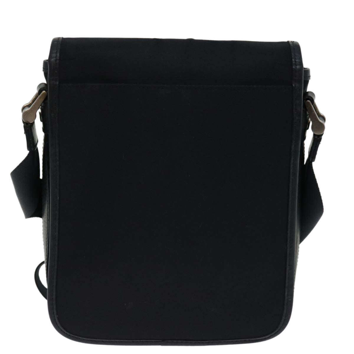 Burberry Luxury Shoulder Bag Auth Bs12802 Nylon Black