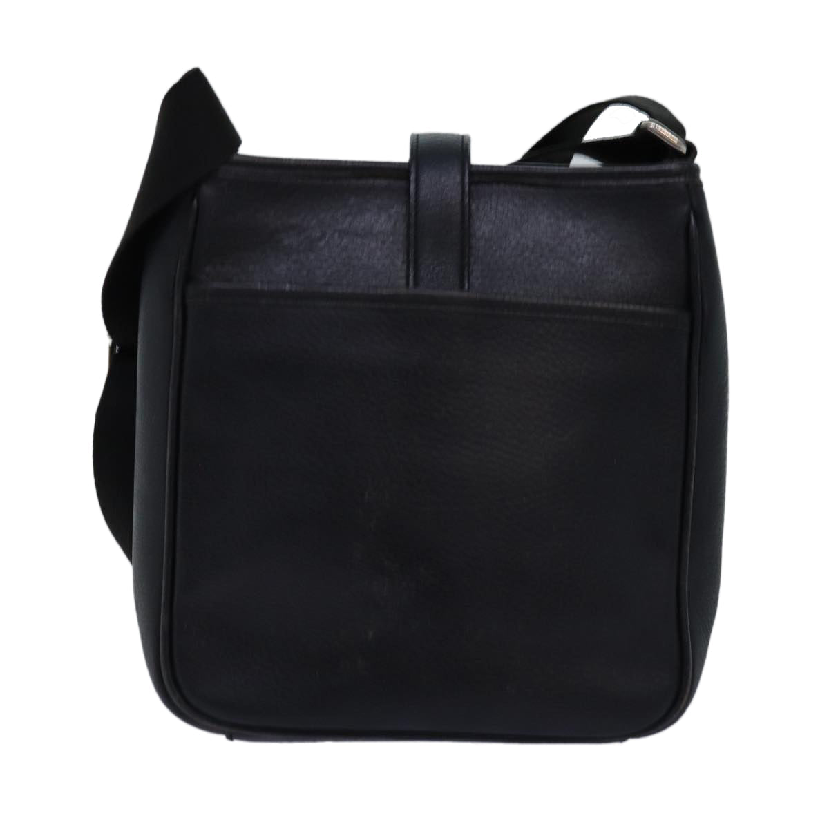Burberry Luxury Shoulder Bag Auth Bs14162 Leather Black