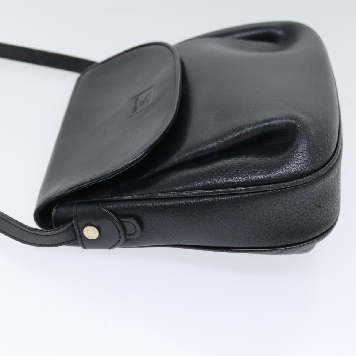 Burberry Luxury ss Shoulder Bag Auth Bs14276 Leather Black
