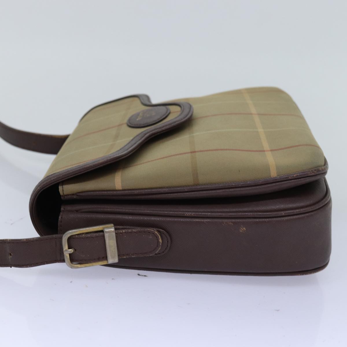 Burberry Luxury ss Nova Check Shoulder Bag Auth Bs14715 Canvas Beige