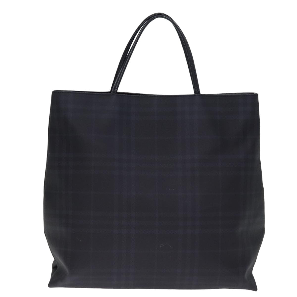 Burberry Luxury Nova Check Hand Bag Coated Auth Bs14826 Canvas Black Travel Bag