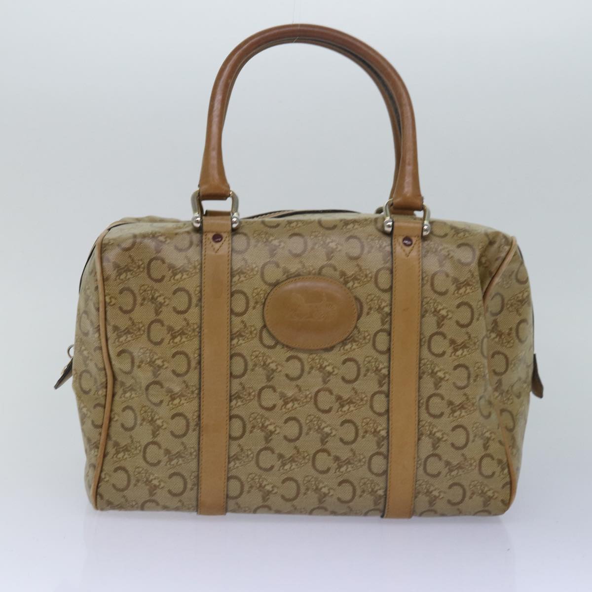 Luxury Macadam C Macadam Shoulder Bag Set Canvas Beige