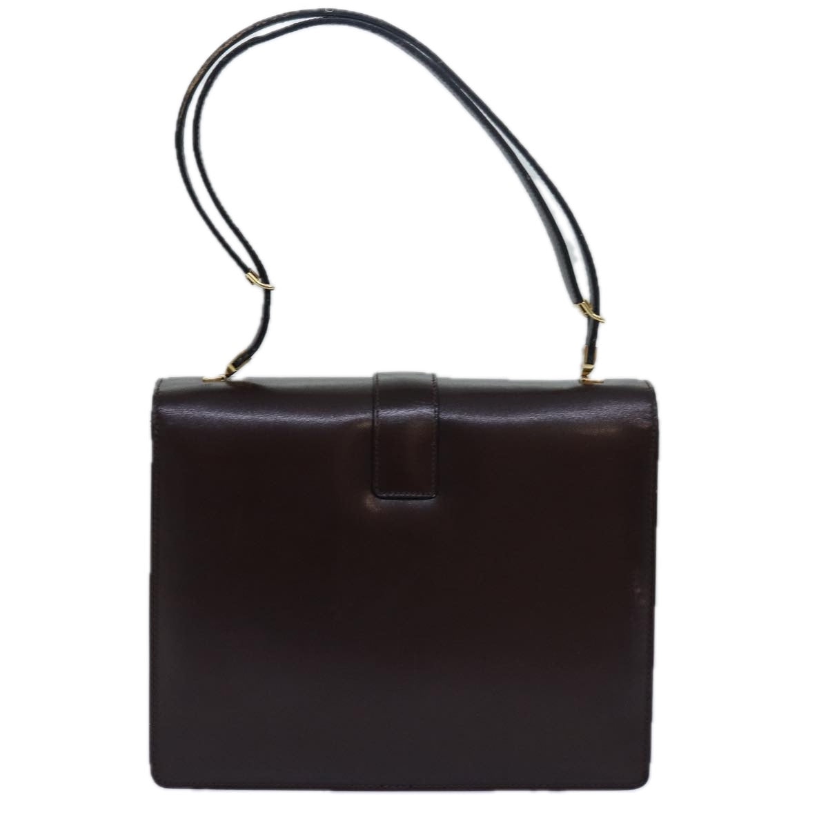 Burberry Luxury ss Nova Check Hand Bag Auth Bs15451 Leather Brown Travel Bag