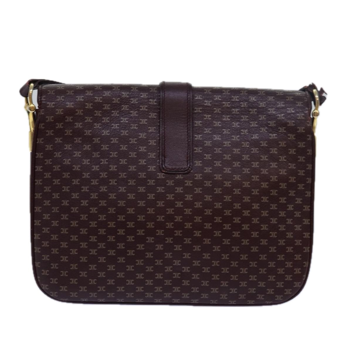 Luxury Macadam Shoulder Bag Leather Canvas Leather Red