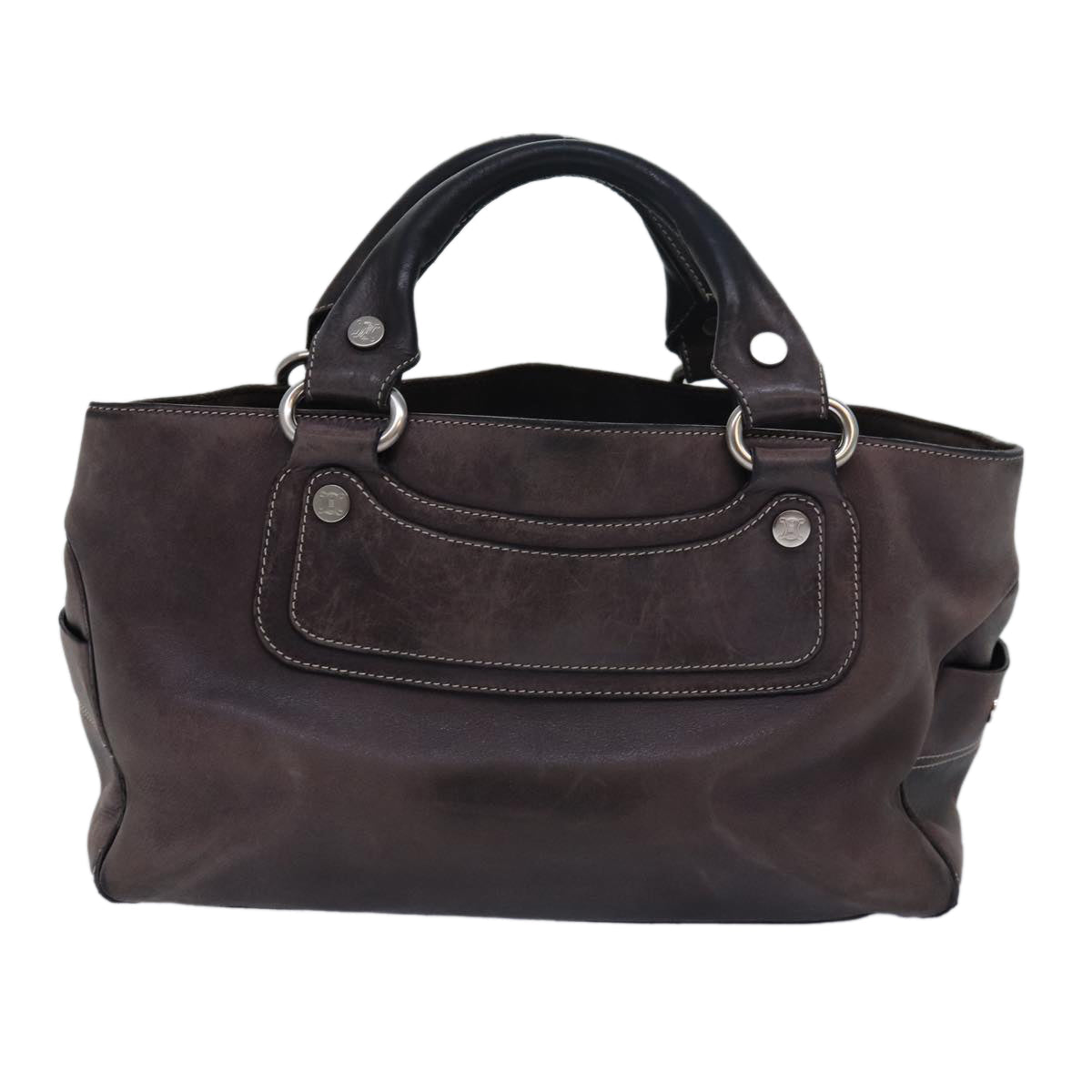 Luxury Boogie Bag Hand Bag Leather Brown Travel Bag