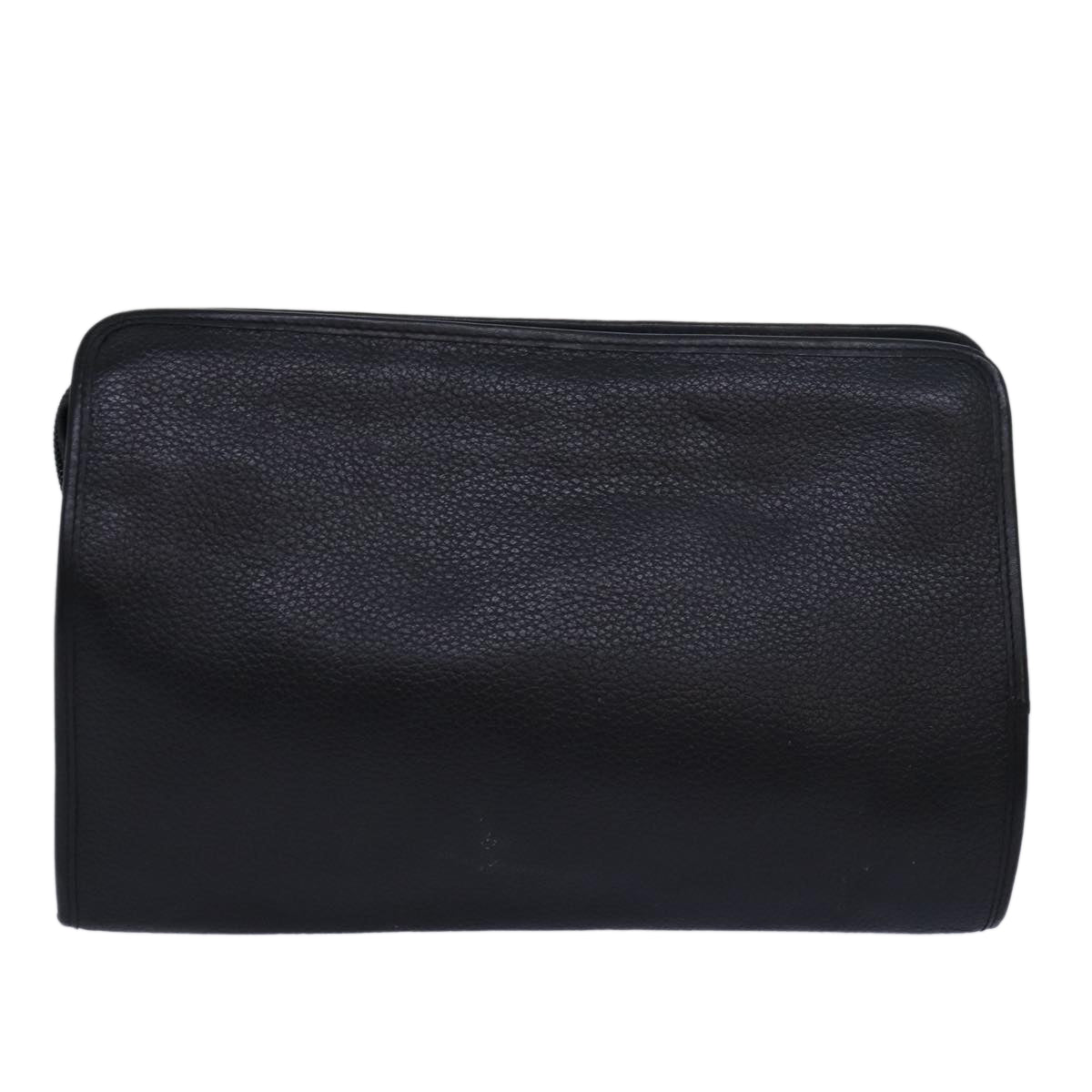 Burberry Luxury ss Clutch Bag Auth Bs15681 Leather Black