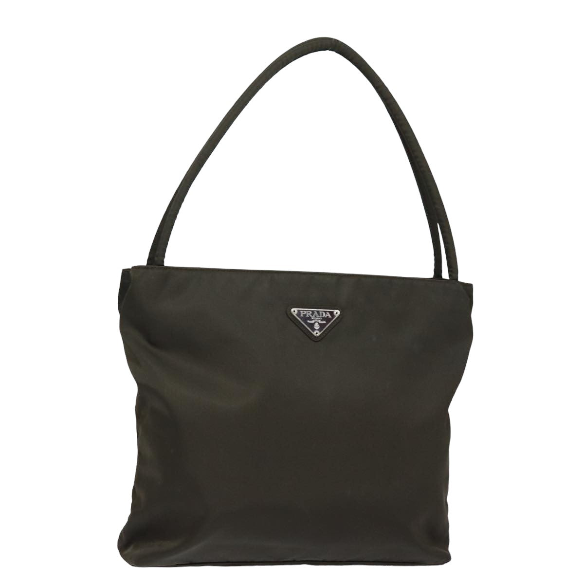 Prada Shoulder Bag Khaki Auth Nylon Khaki Auth Bs15829