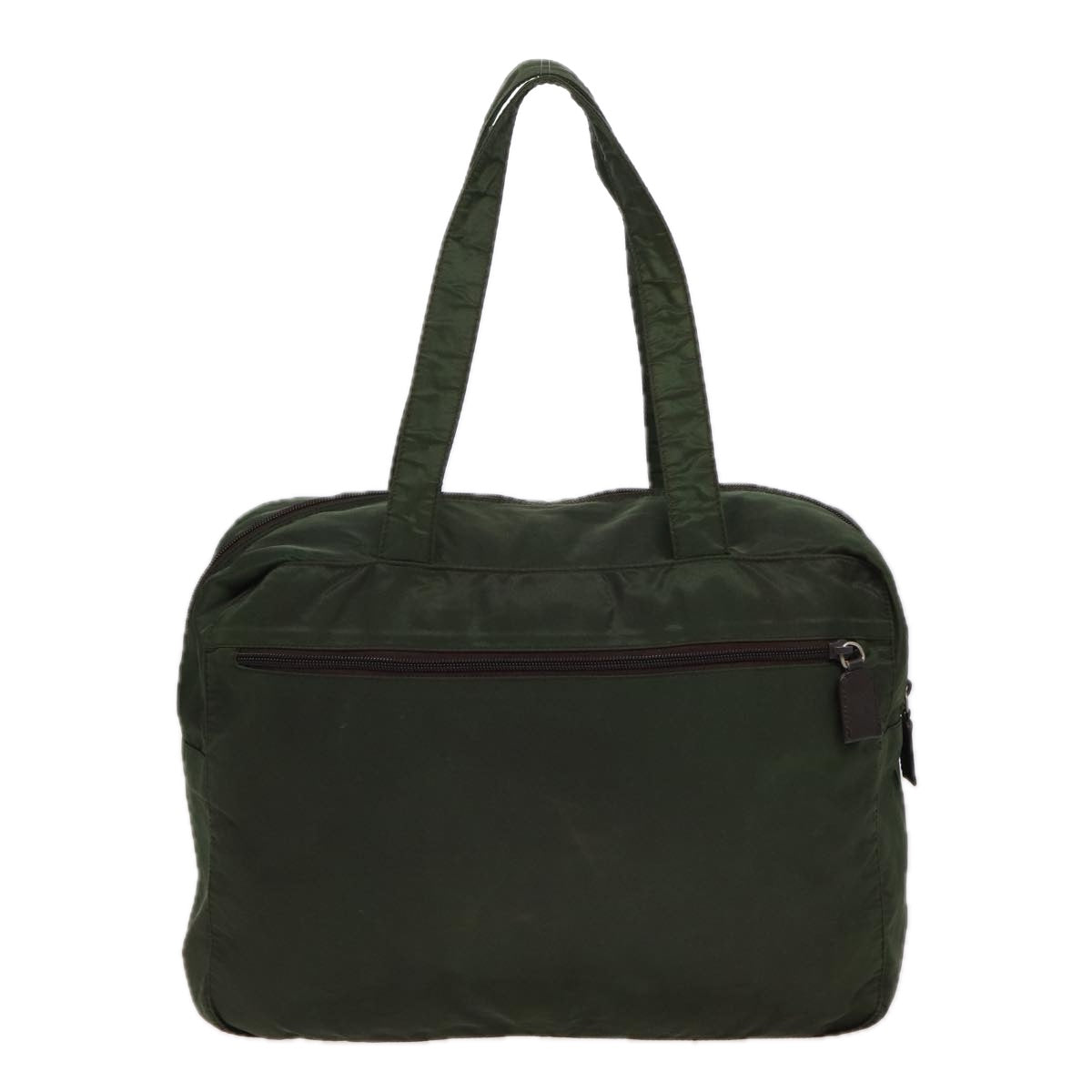 Prada Tote Bag Khaki Auth Nylon Khaki Auth Bs15835