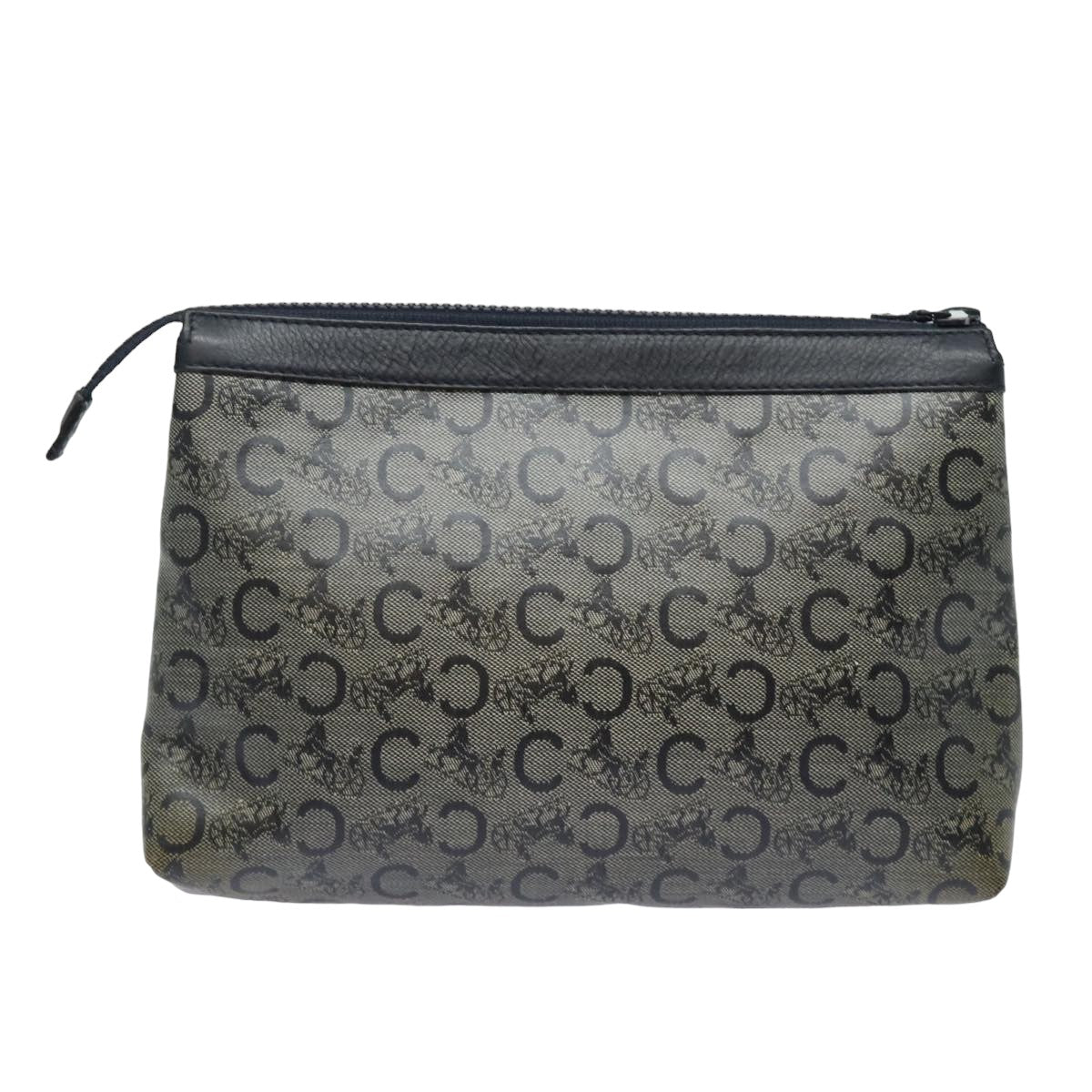 Luxury C Macadam Pouch Handbag Canvas Black Travel Bag