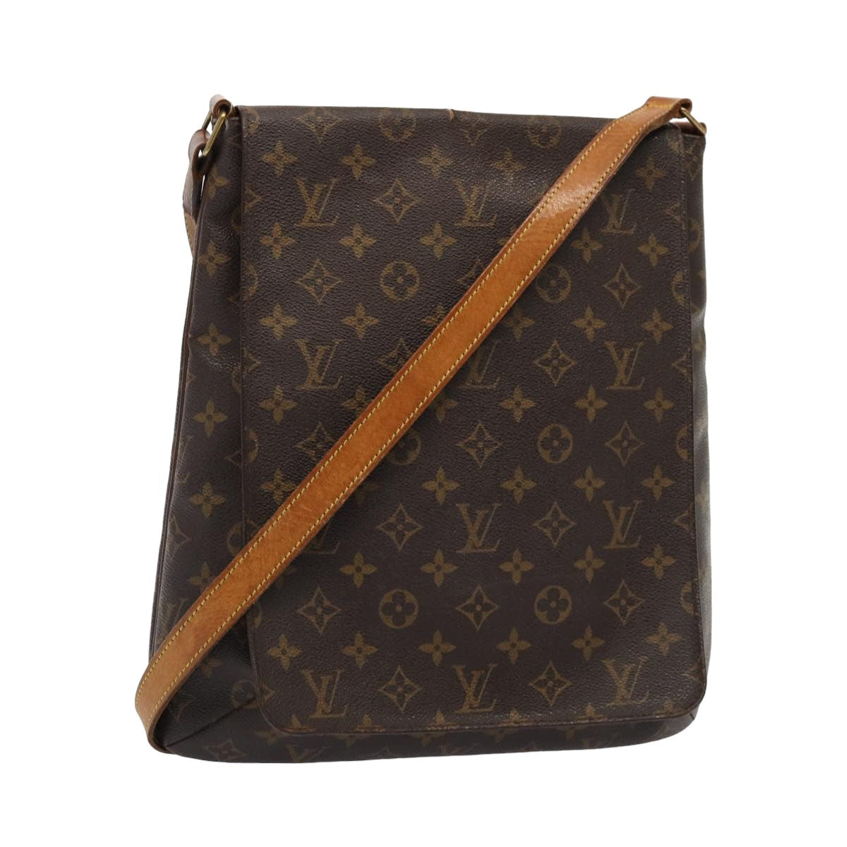 LOUIS VUITTON Monogram M tte Shoulder Bag M51256 LV Auth bs15991