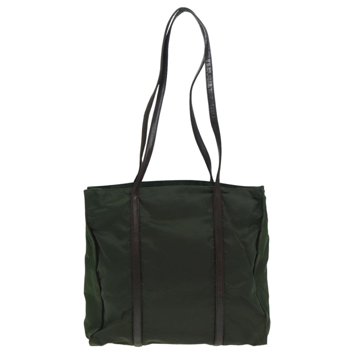 Prada Shoulder Bag Khaki Auth Nylon Khaki Auth Bs16001