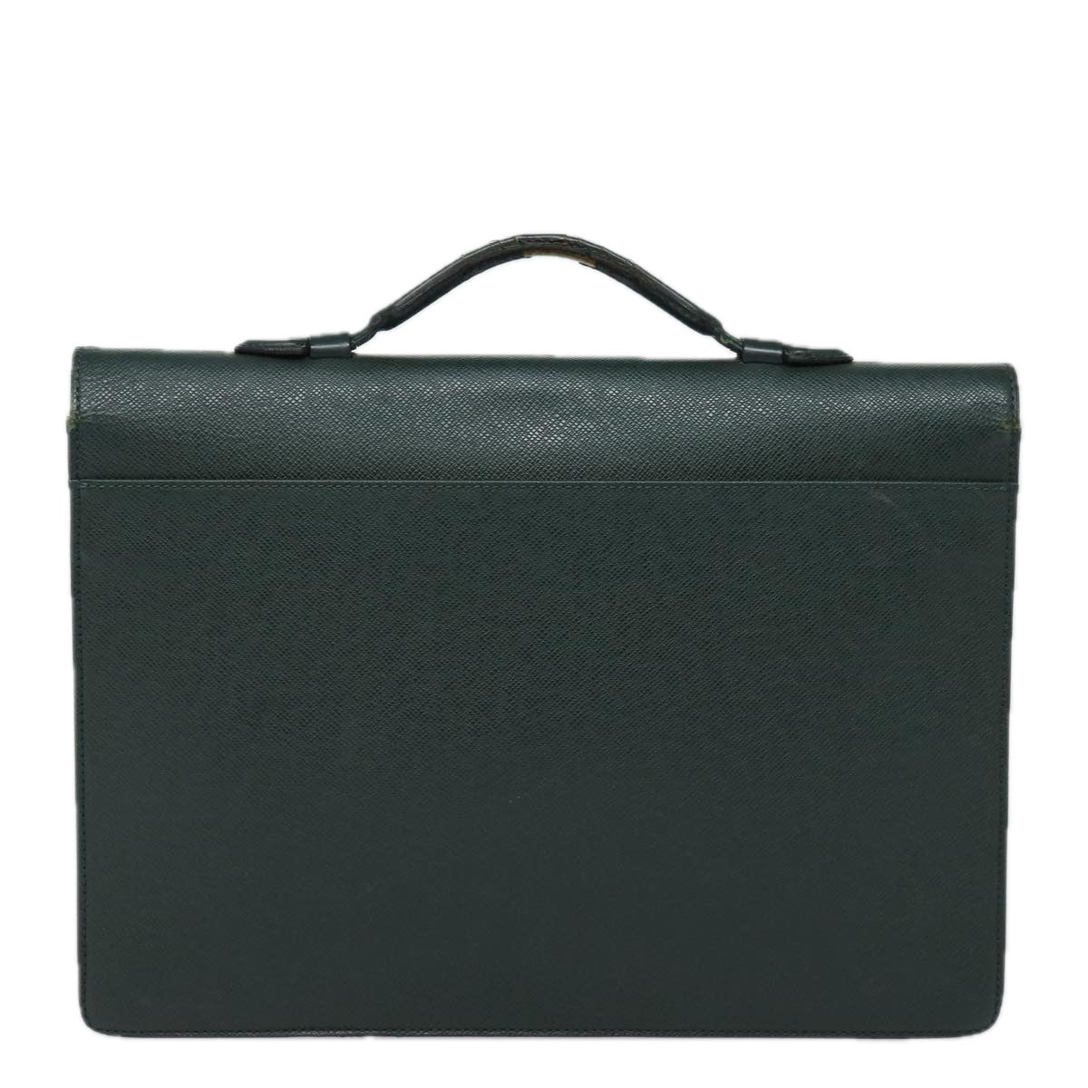LOUIS VUITTON Taiga Serviette Kourad Business Bag Epicea M30074 LV Auth bs16133