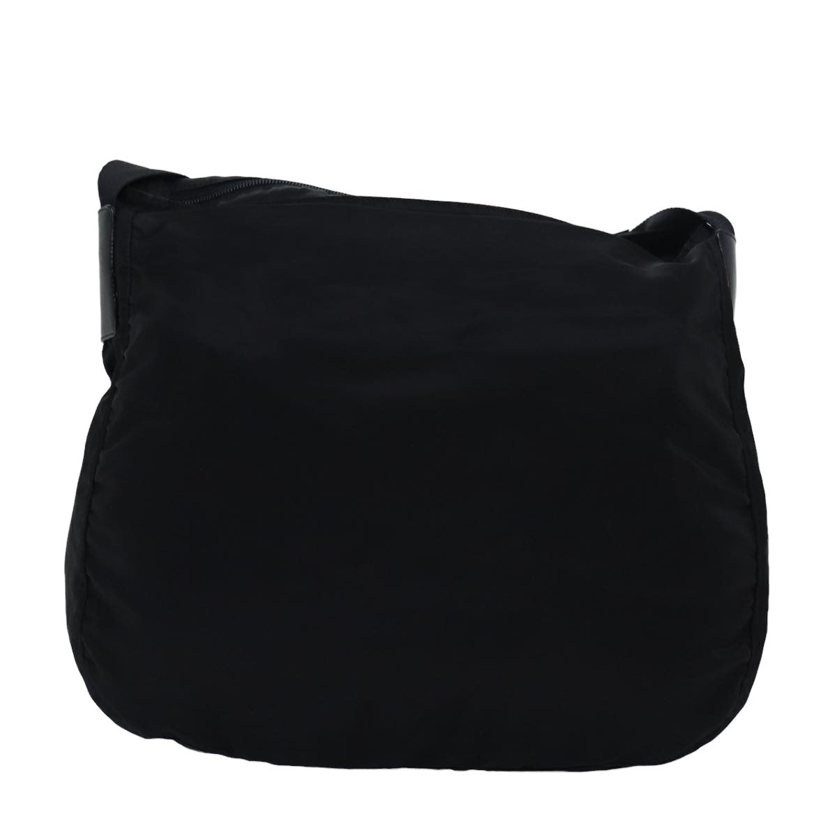 Prada Shoulder Bag Auth Nylon Black Black Auth Bs16146