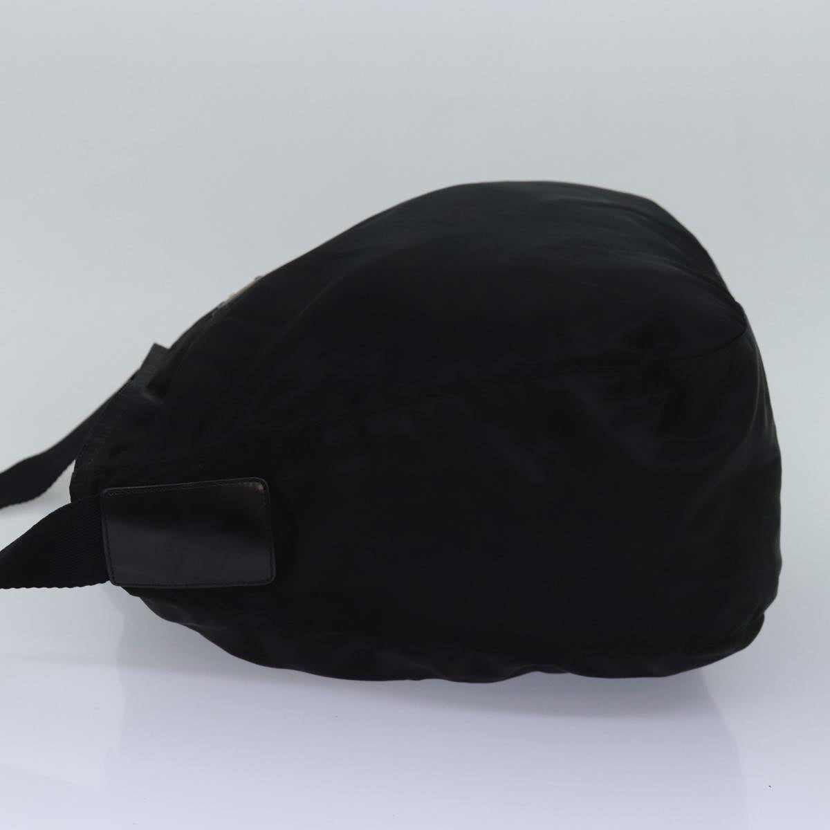 Prada Shoulder Bag Auth Nylon Black Black Auth Bs16146